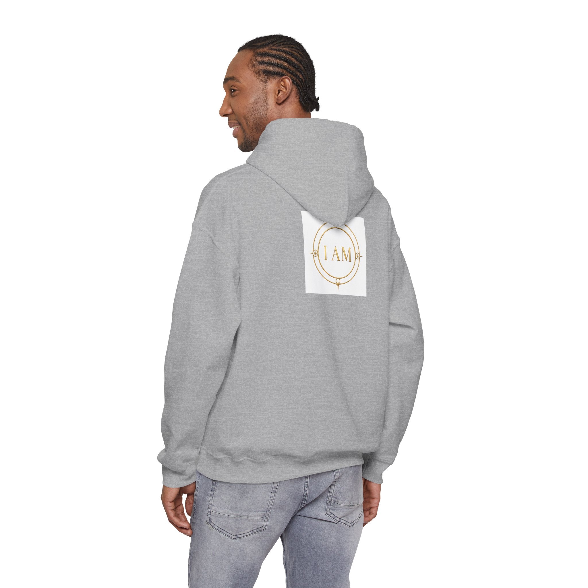 Midweight hooded Unisex sweatshirt