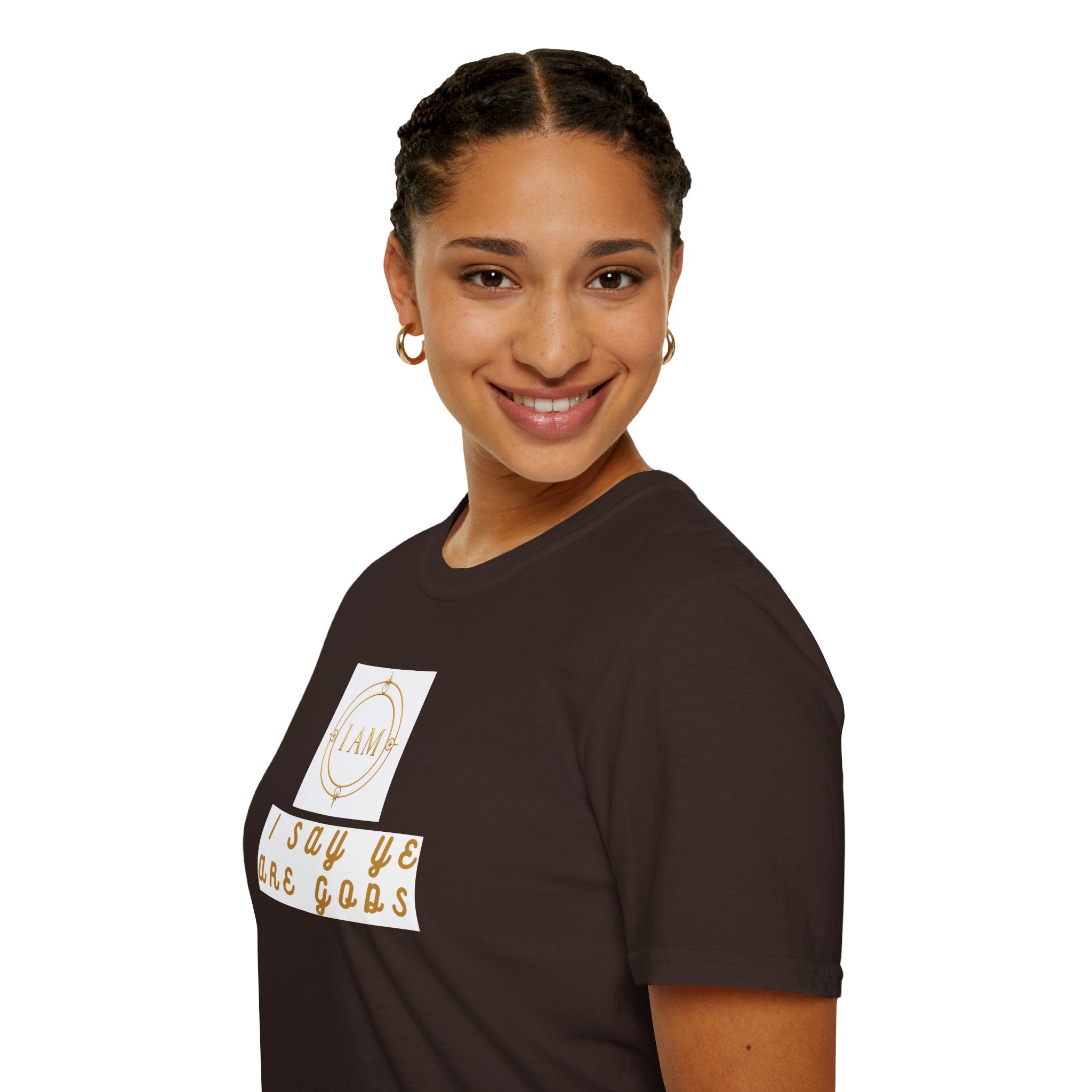 Unisex Softstyle T-Shirt — "I Say Ye Are Gods"