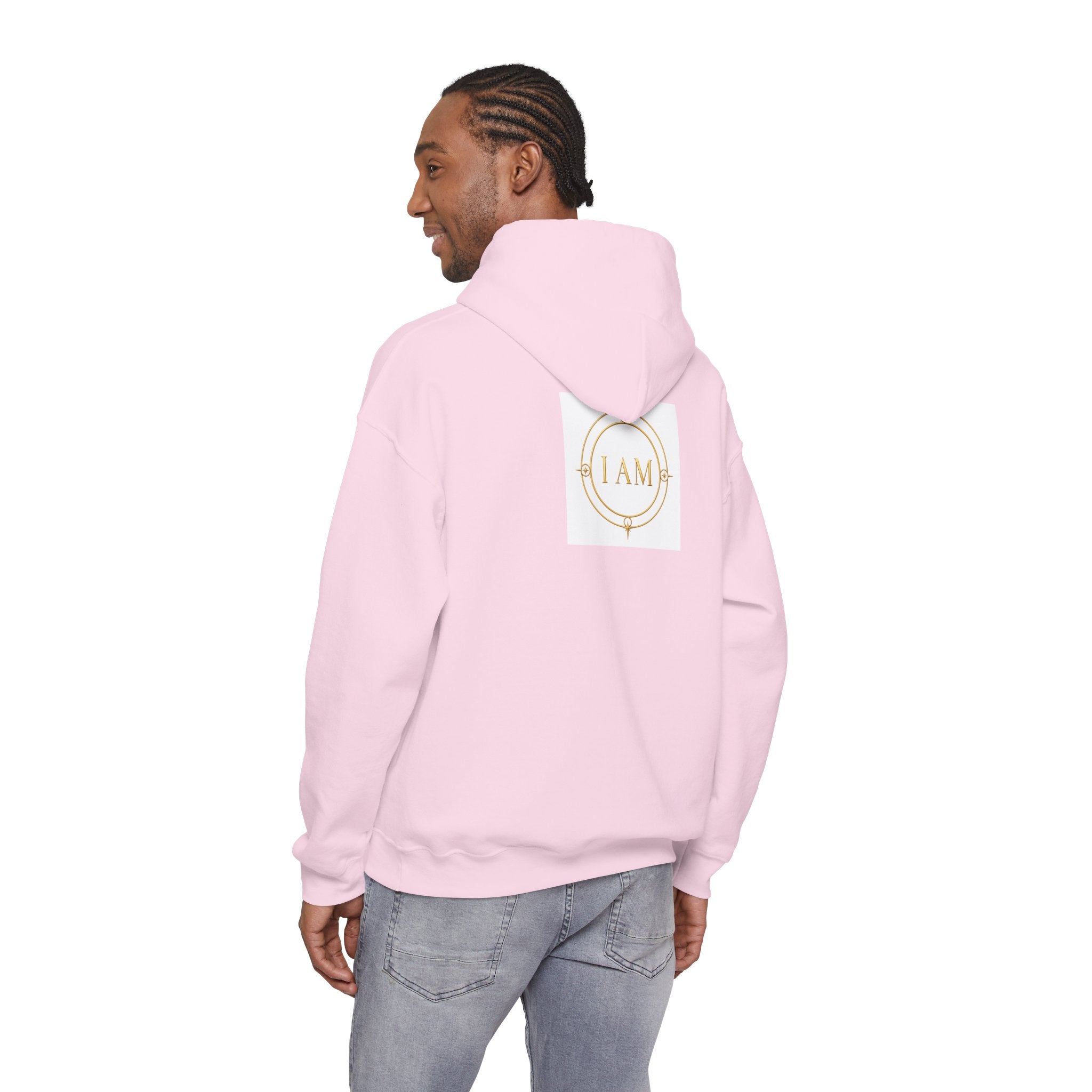 Midweight hooded Unisex sweatshirt