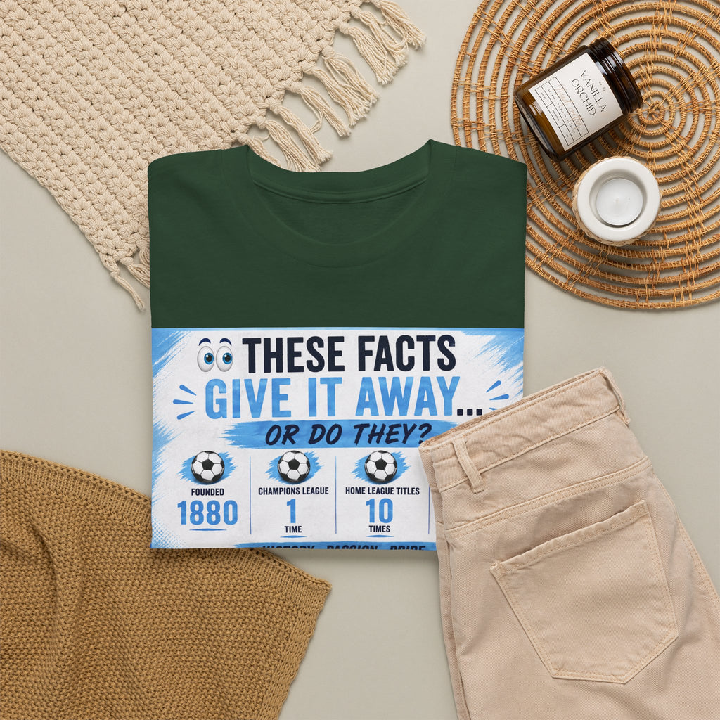 T-Shirt — “These Facts Give It Away… Or Do They?” Infographic Tee
