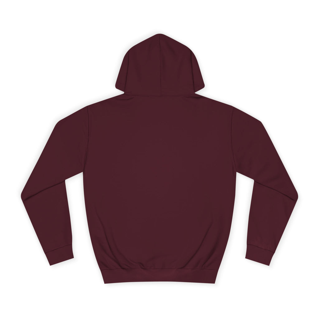 College Hoodie — 'These Facts Give It Away... Or Do They?' Graphic Pullover