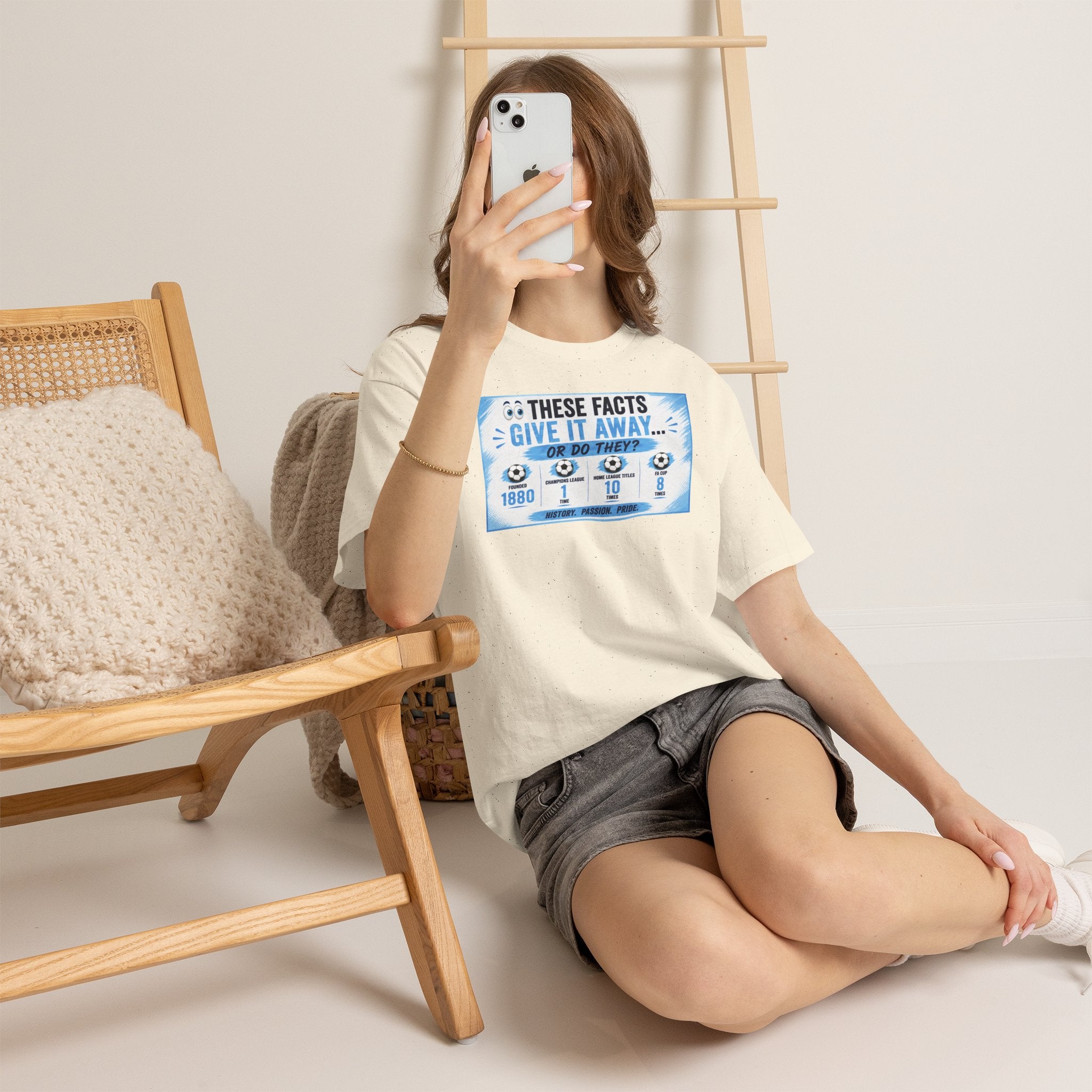 T-Shirt — “These Facts Give It Away… Or Do They?” Infographic Tee