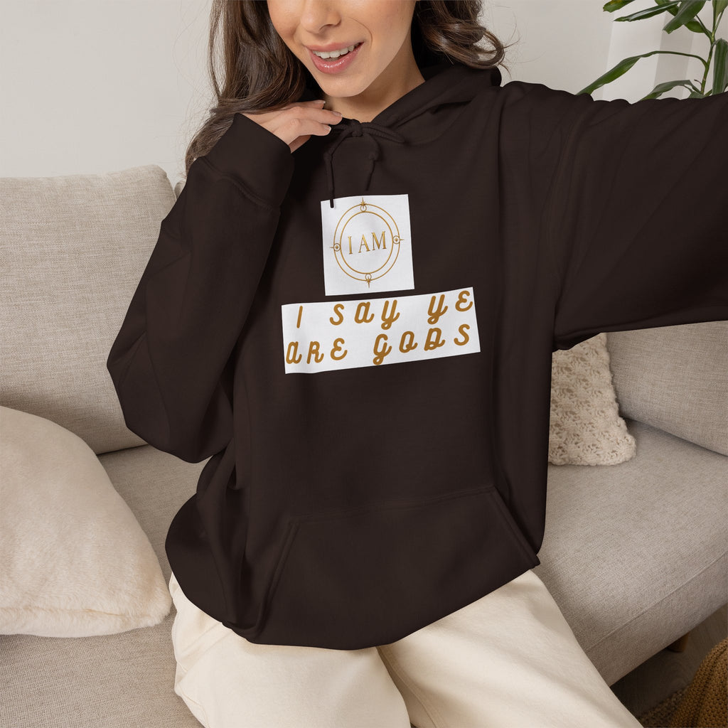 Midweight hooded Unisex sweatshirt