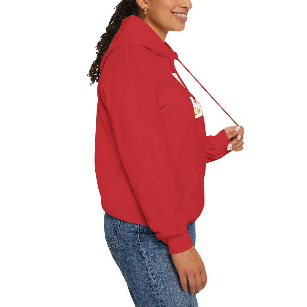 Midweight hooded Unisex sweatshirt