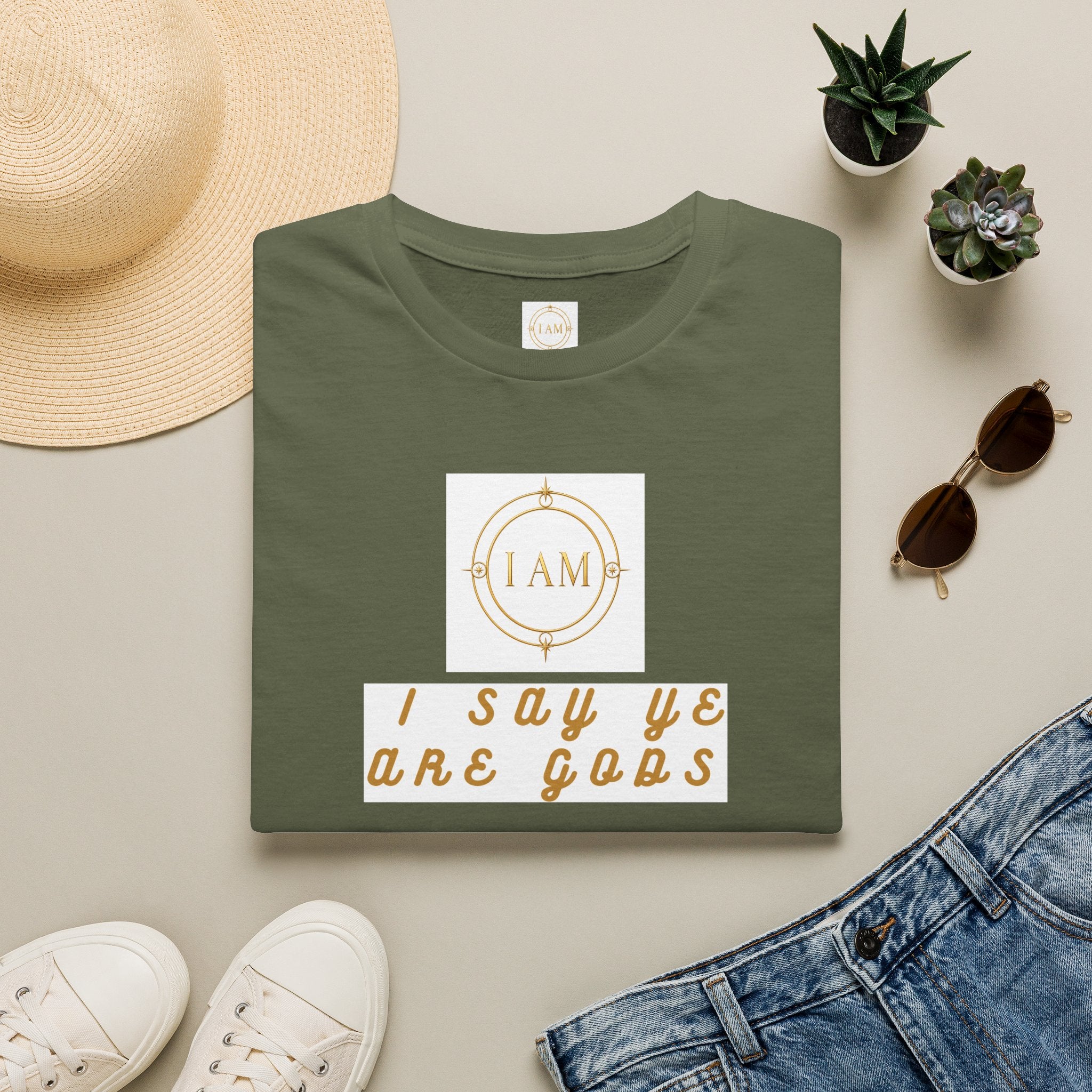 Unisex Softstyle T-Shirt — "I Say Ye Are Gods"