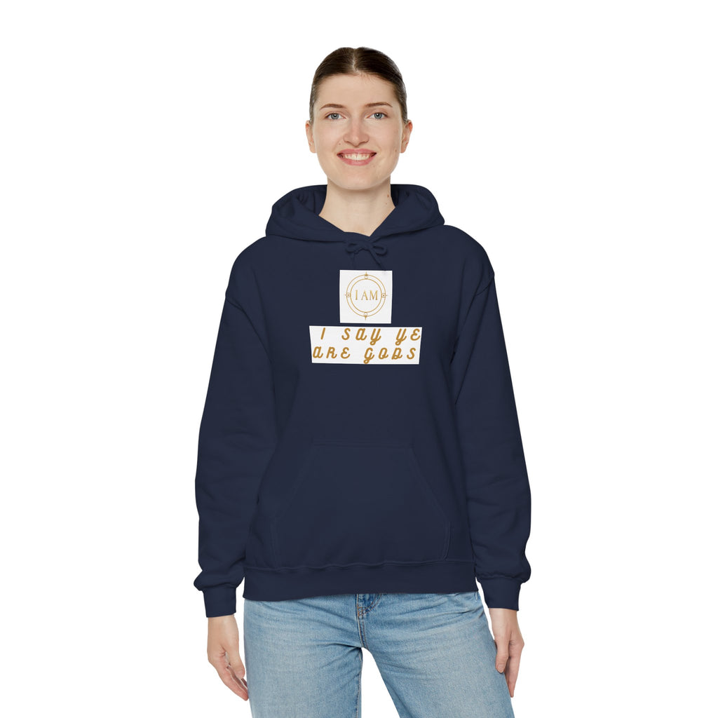 Midweight hooded Unisex sweatshirt