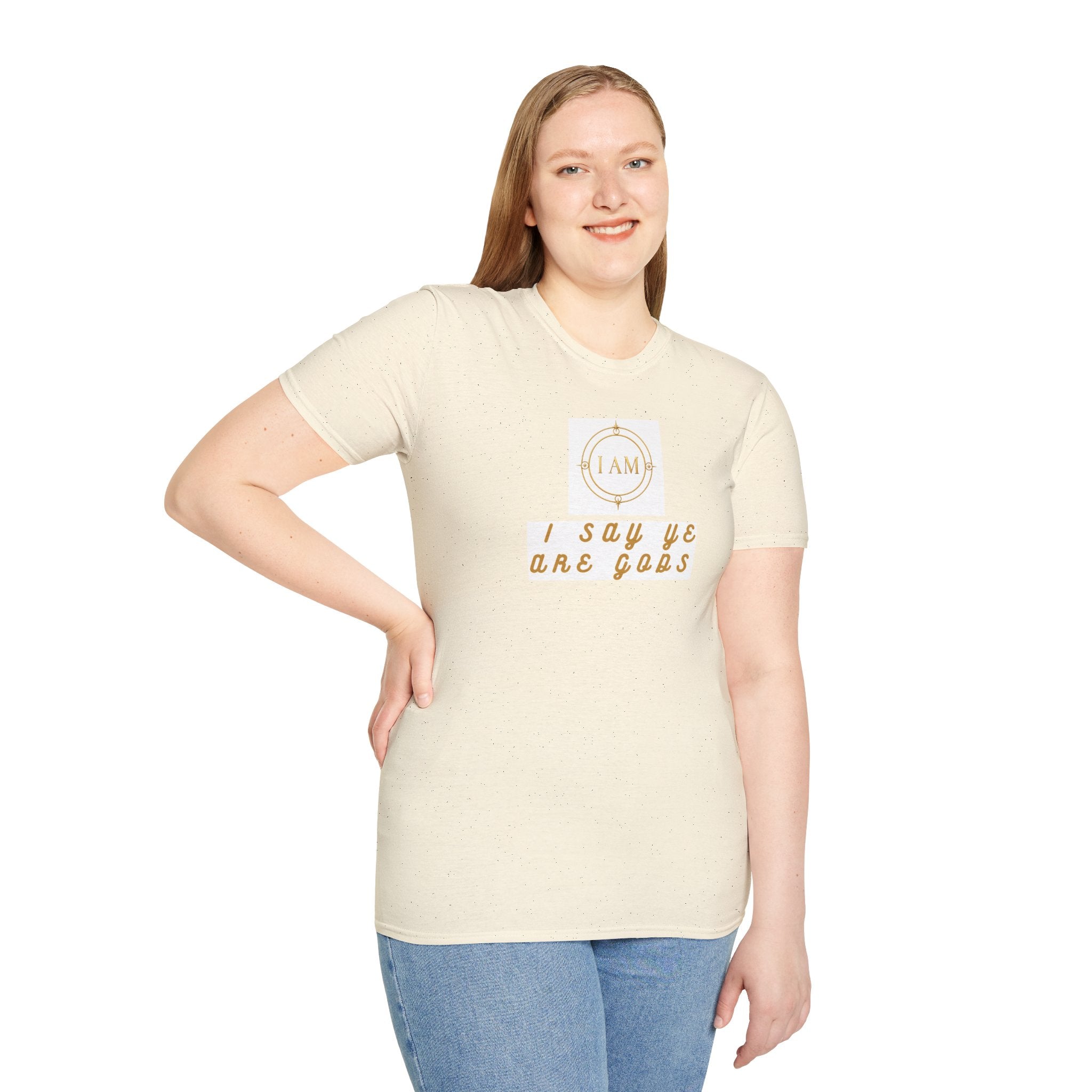 Unisex Softstyle T-Shirt — "I Say Ye Are Gods"
