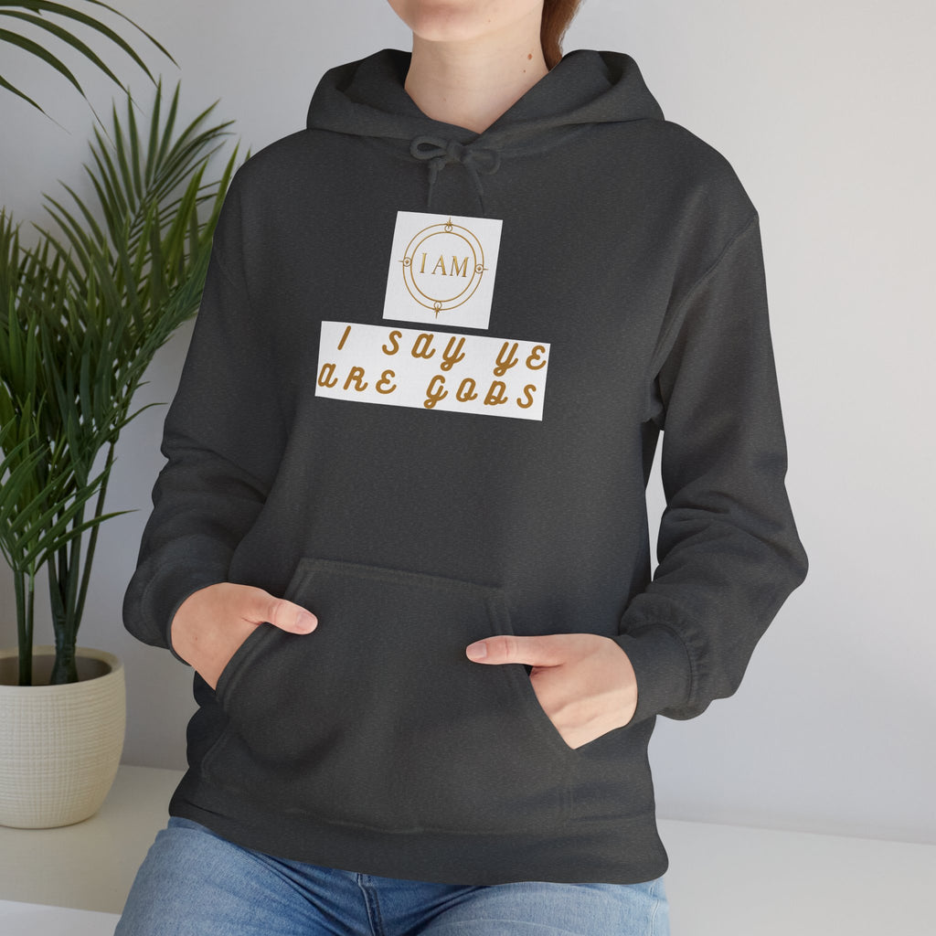 Midweight hooded Unisex sweatshirt