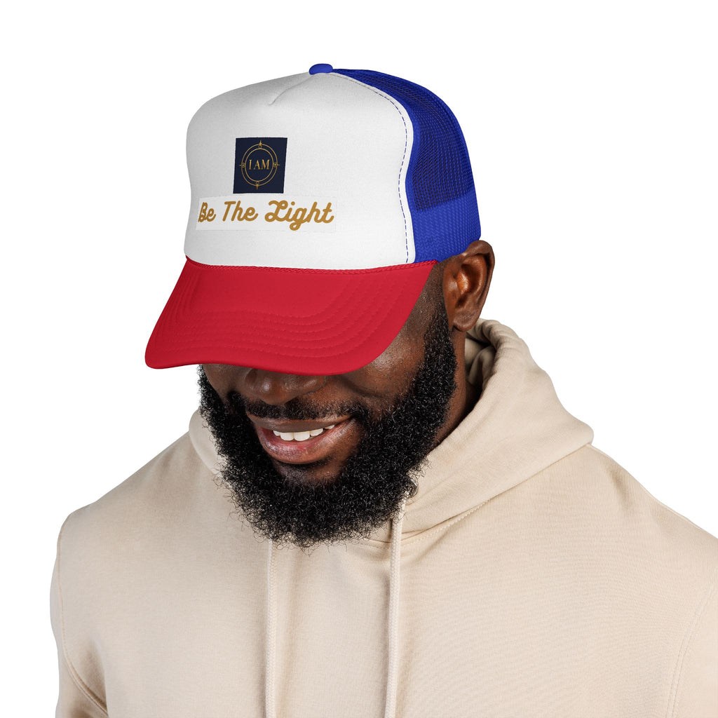 Be The Light Trucker Cap – Inspirational Mesh Baseball Hat