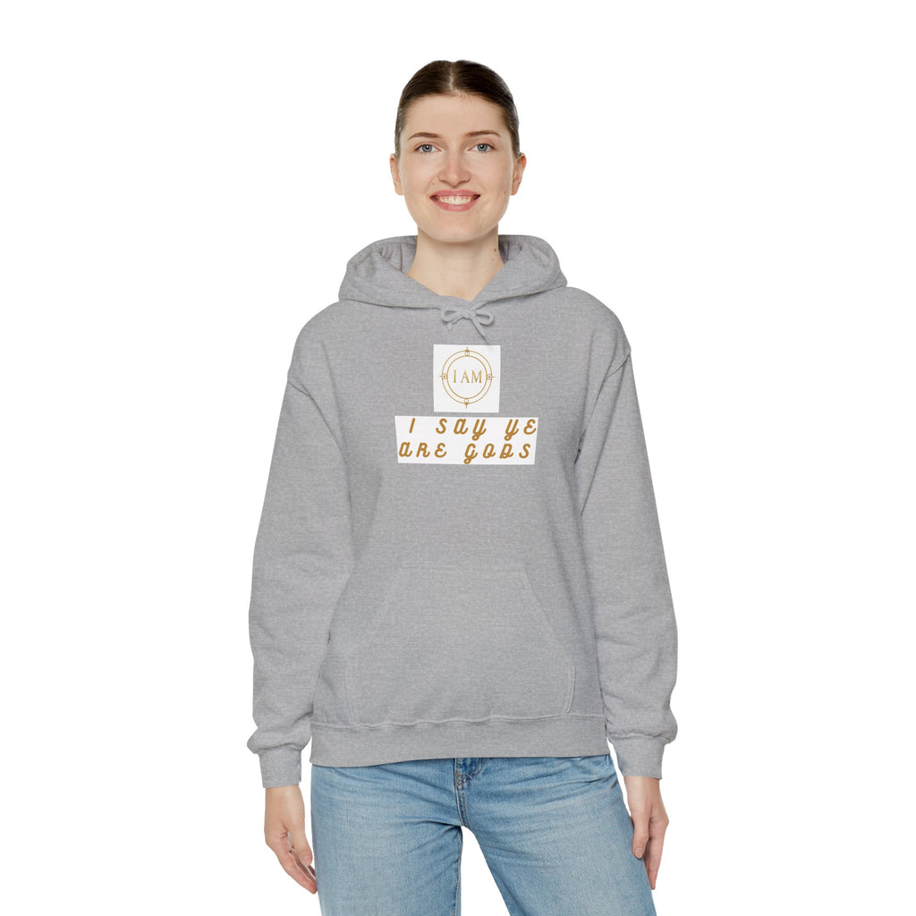 Midweight hooded Unisex sweatshirt