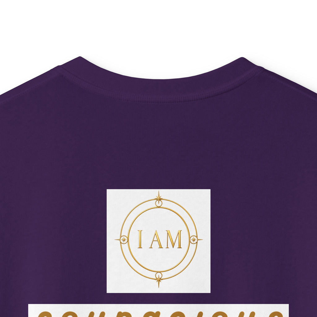 Kids Tee — Courageous Boy Graphic Shirt ("I Am Courageous")