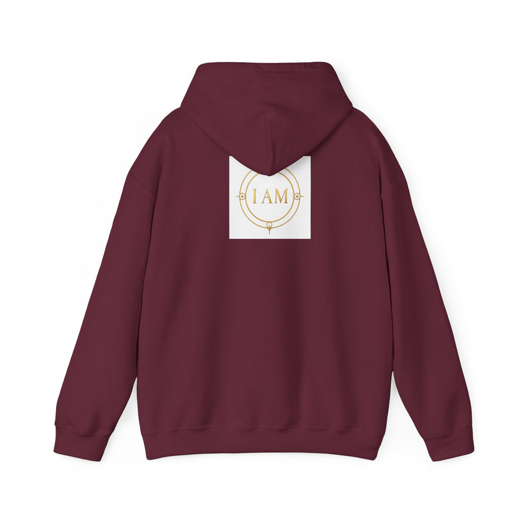 Midweight hooded Unisex sweatshirt