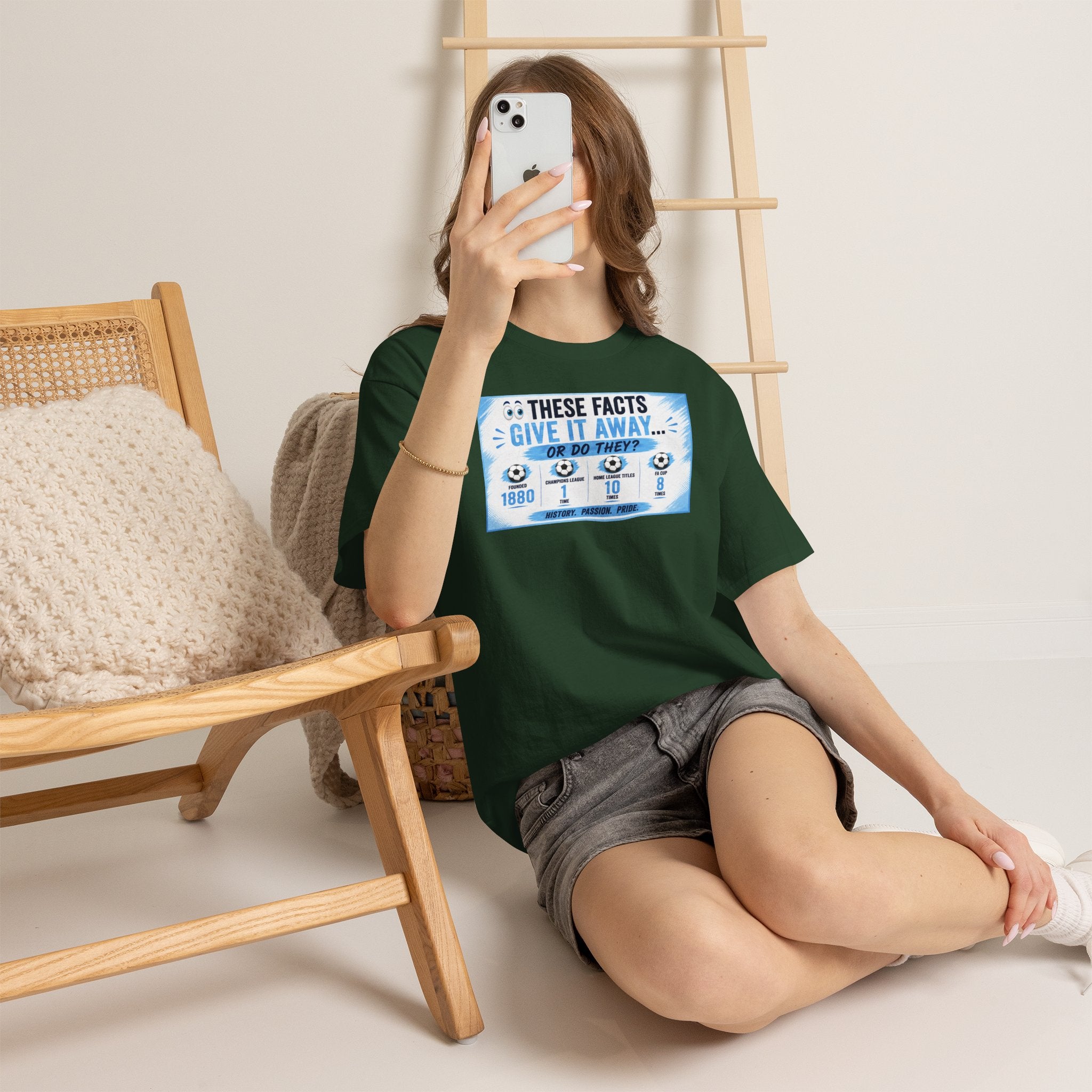 T-Shirt — “These Facts Give It Away… Or Do They?” Infographic Tee