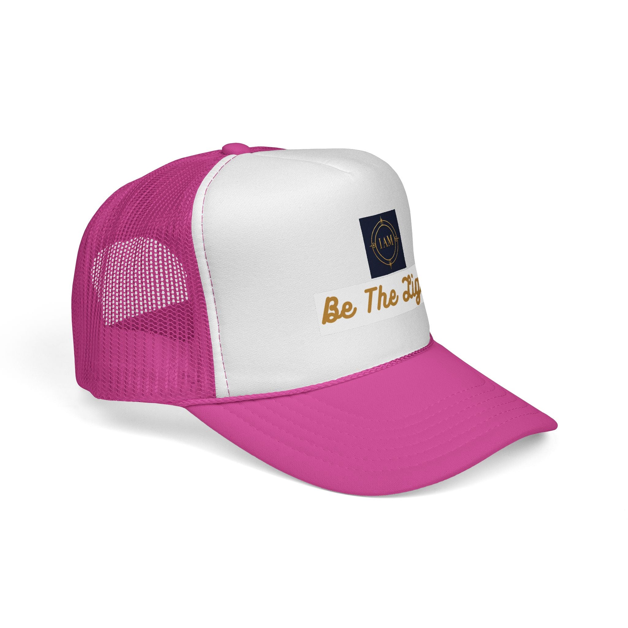 Be The Light Trucker Cap – Inspirational Mesh Baseball Hat