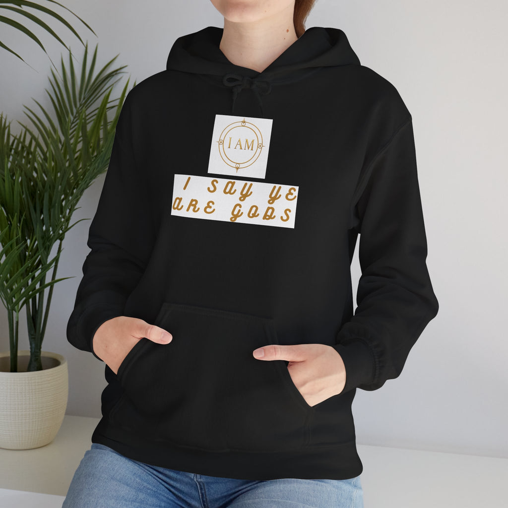 Midweight hooded Unisex sweatshirt