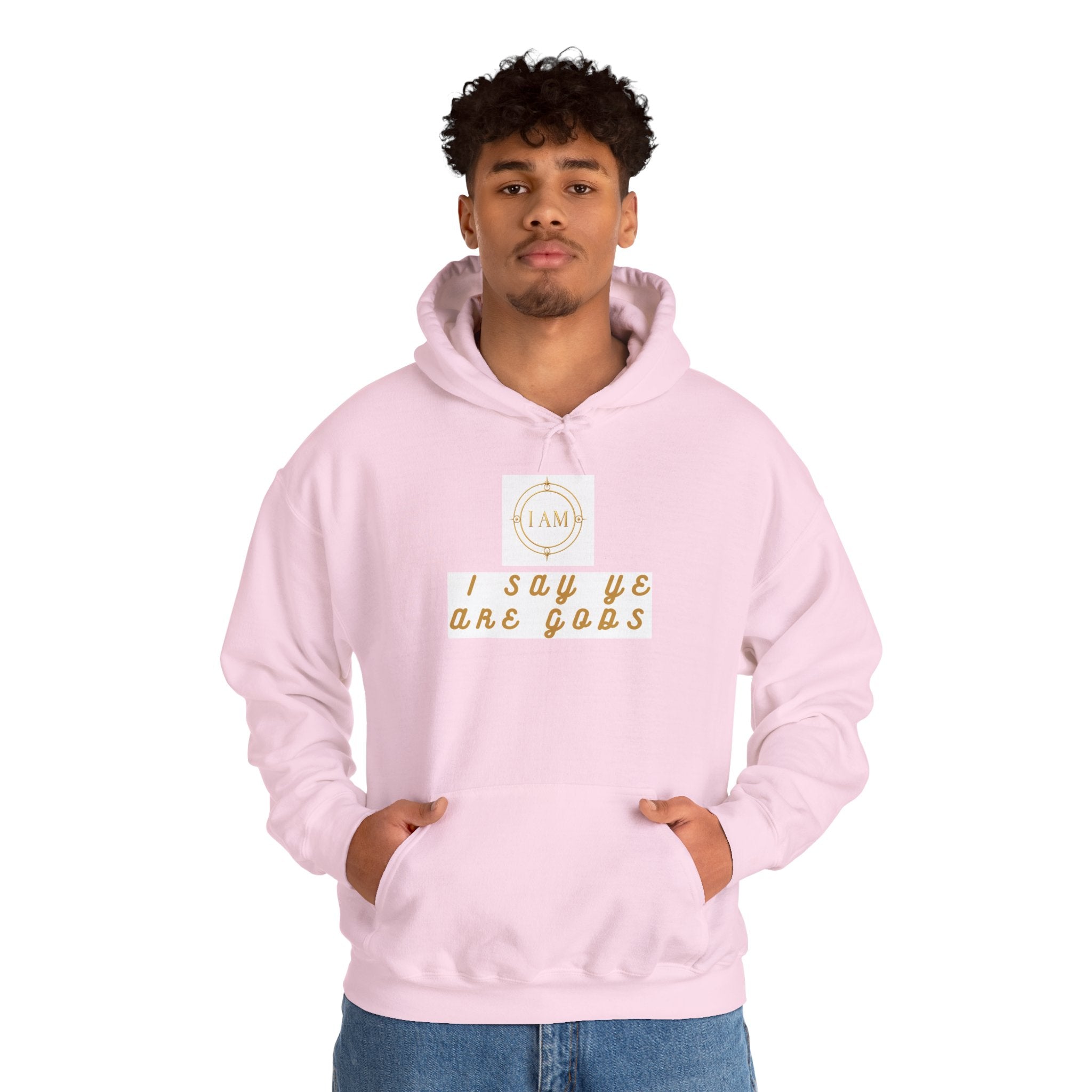 Midweight hooded Unisex sweatshirt
