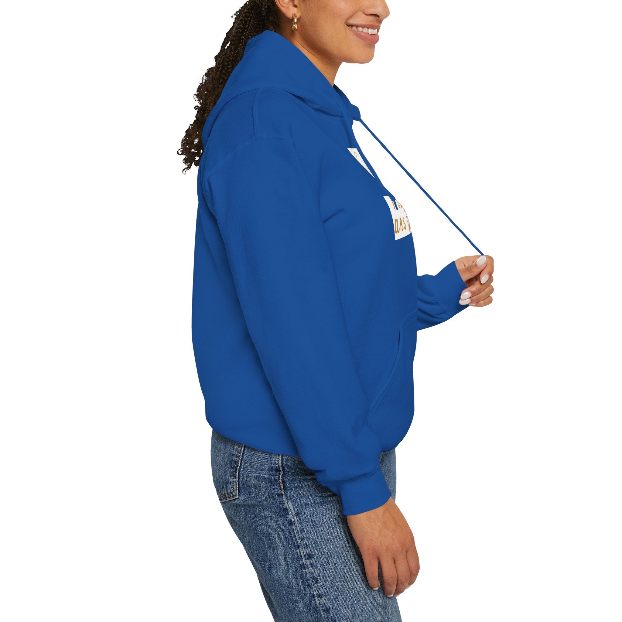 Midweight hooded Unisex sweatshirt