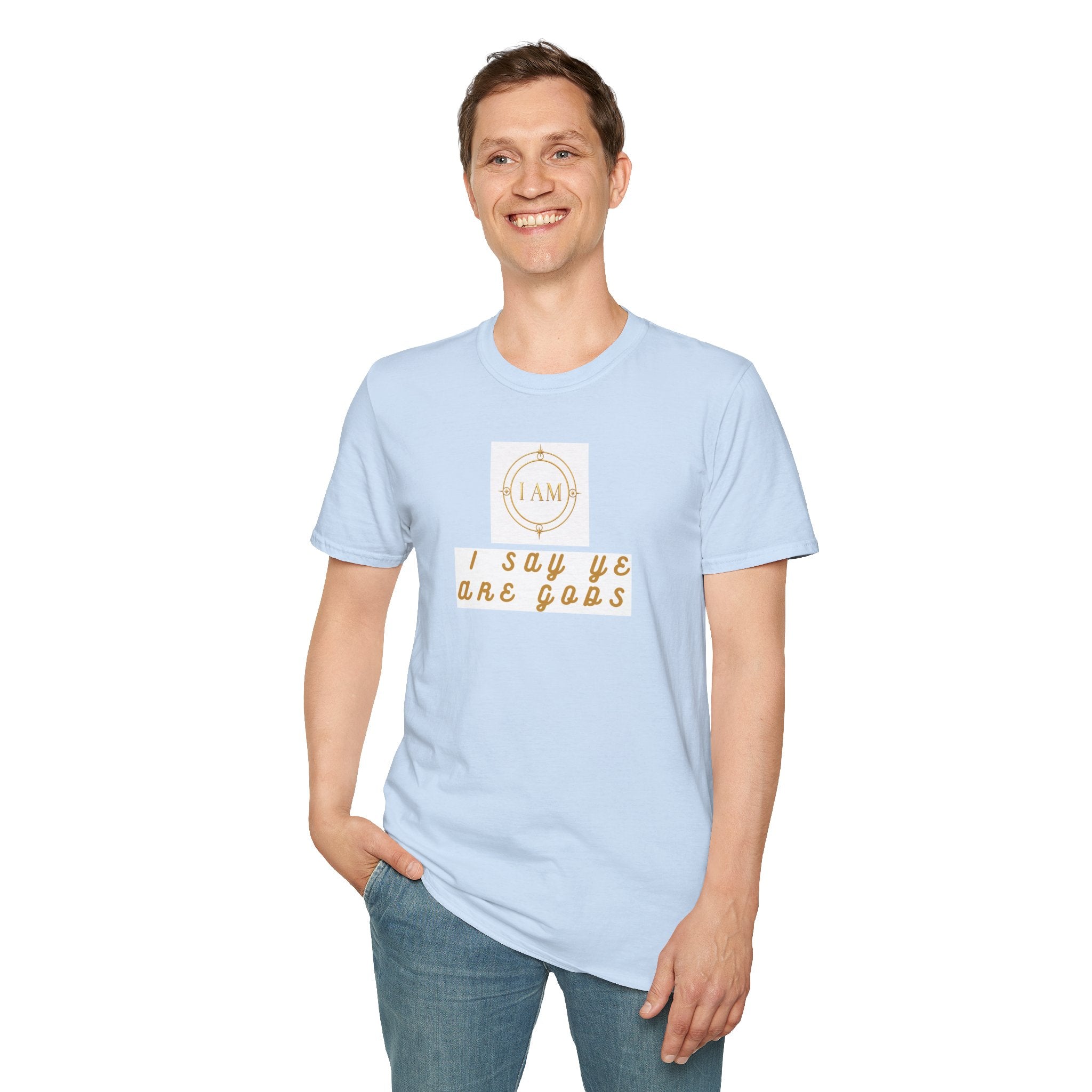 Unisex Softstyle T-Shirt — "I Say Ye Are Gods"