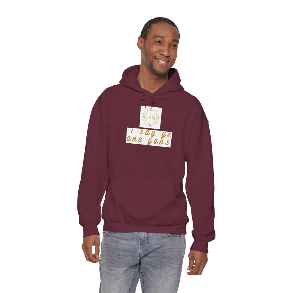 Midweight hooded Unisex sweatshirt