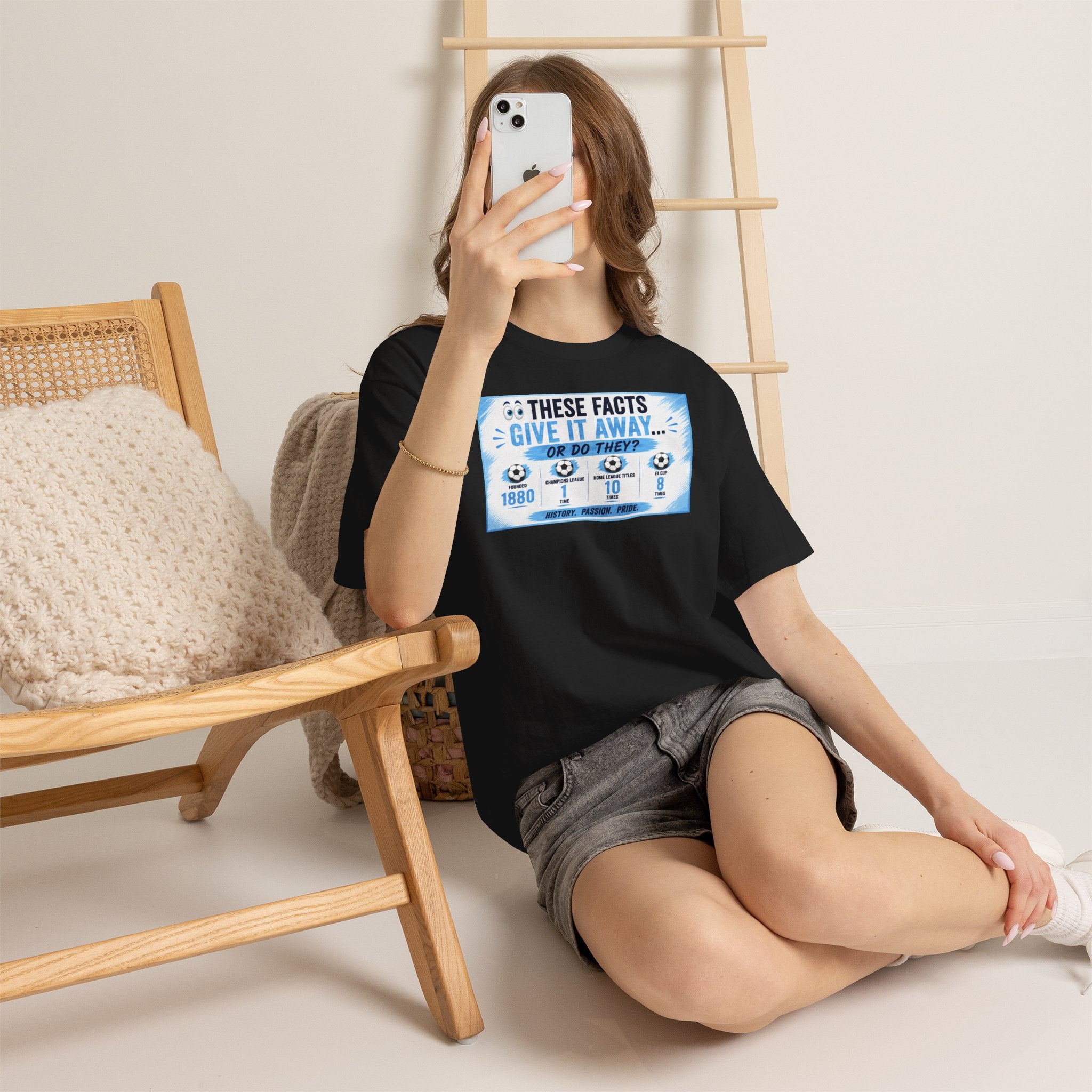 T-Shirt — “These Facts Give It Away… Or Do They?” Infographic Tee