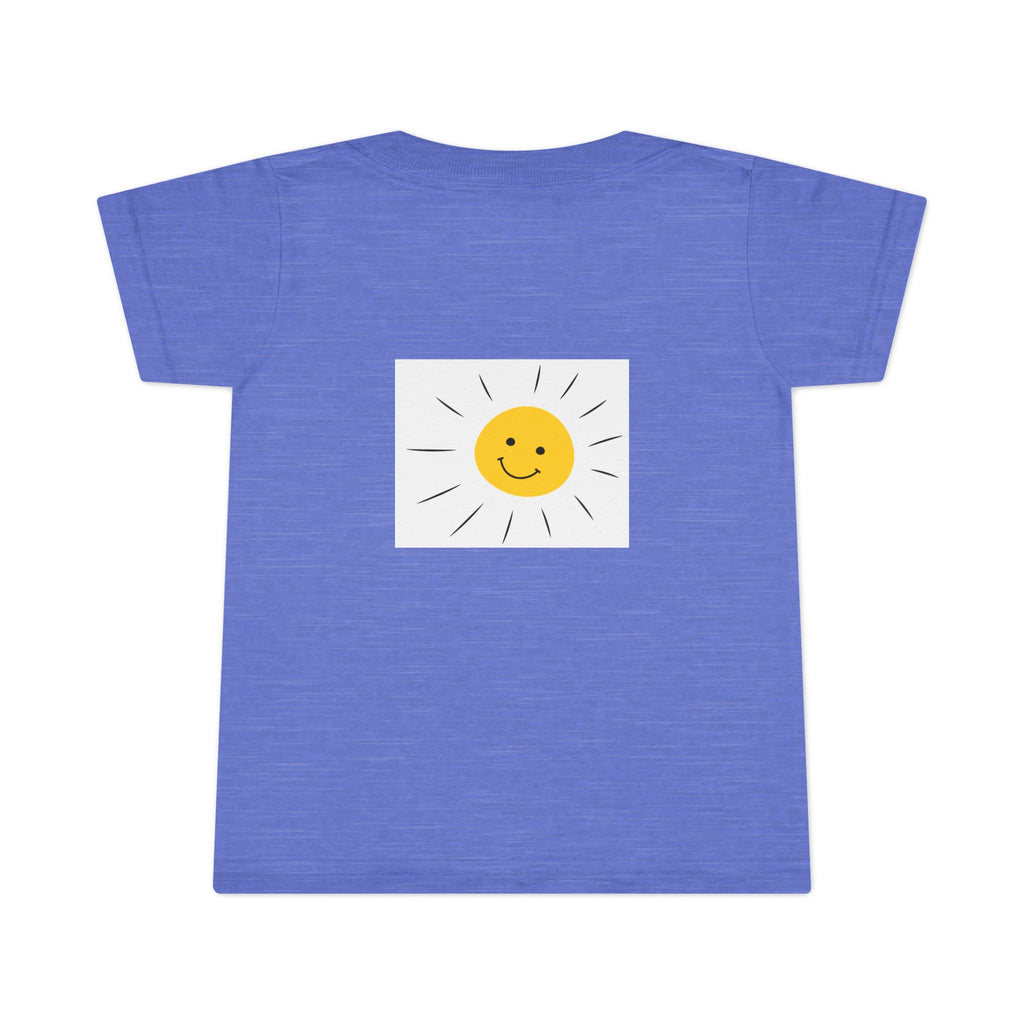 Toddler T-Shirt - "Always Loved" Cute Retro Heart Kids Tee