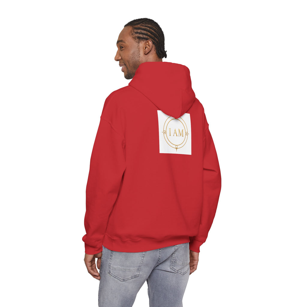 Midweight hooded Unisex sweatshirt