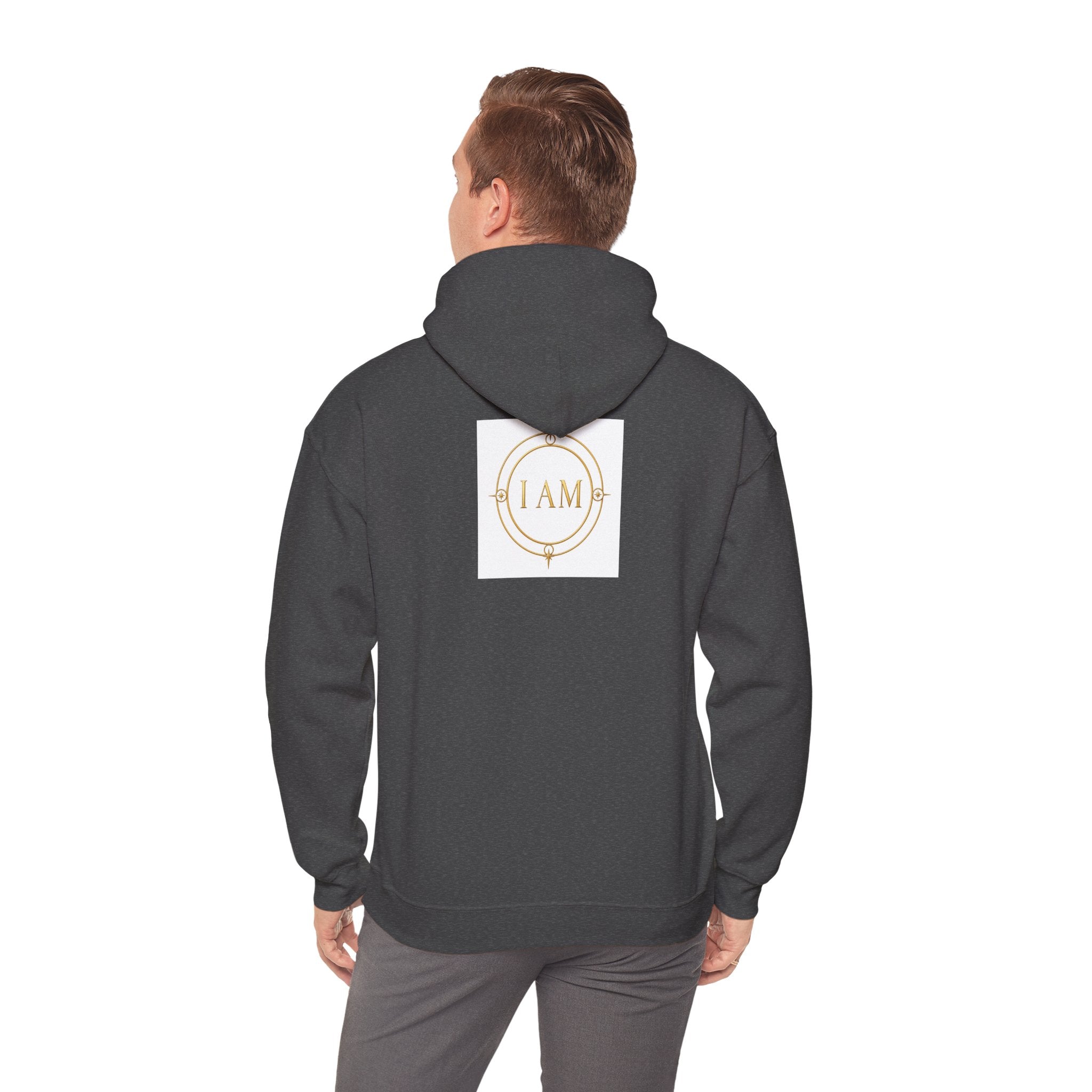 Midweight hooded Unisex sweatshirt