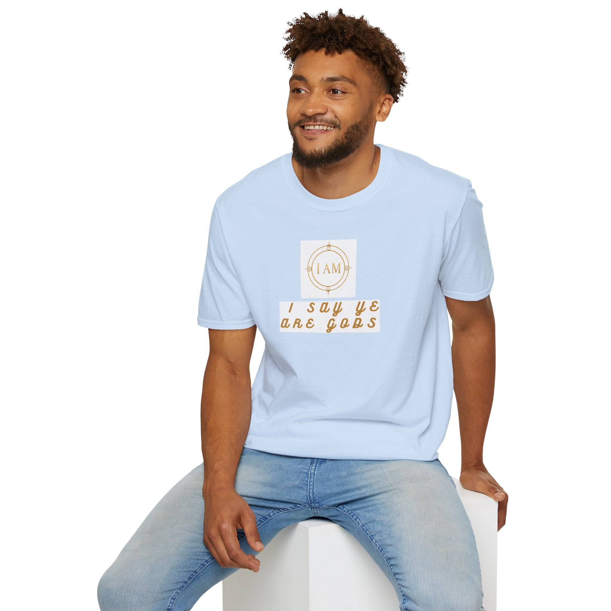 Unisex Softstyle T-Shirt — "I Say Ye Are Gods"