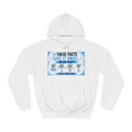 College Hoodie — 'These Facts Give It Away... Or Do They?' Graphic Pullover