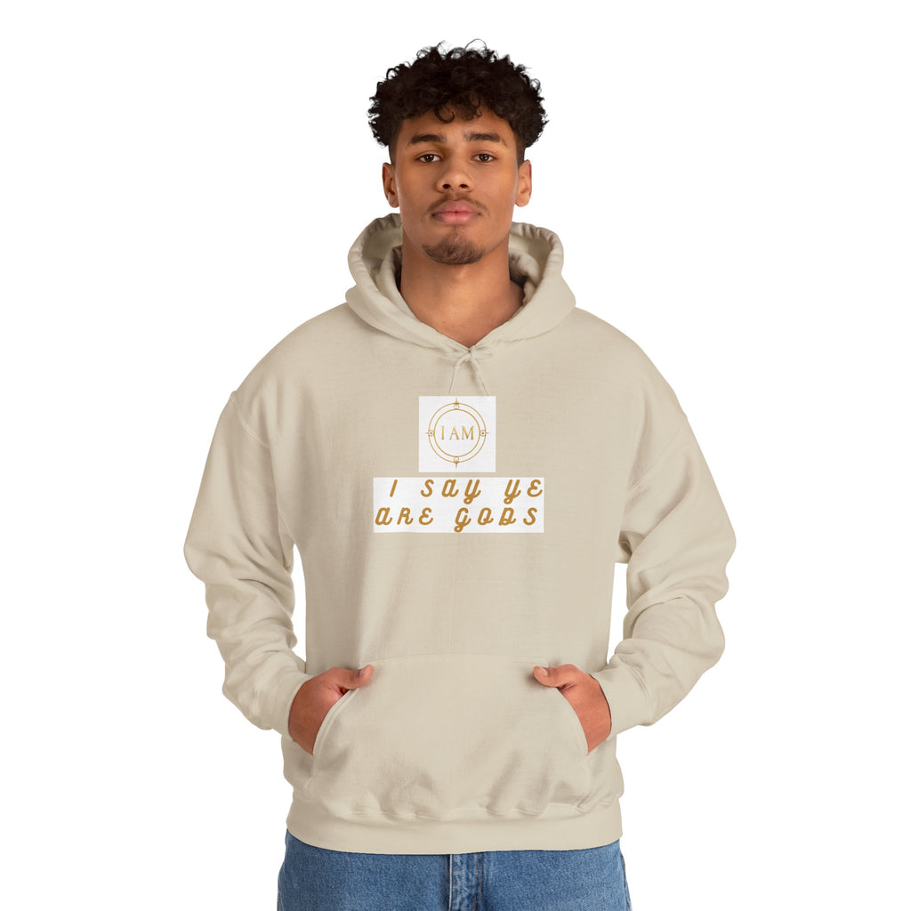 Midweight hooded Unisex sweatshirt