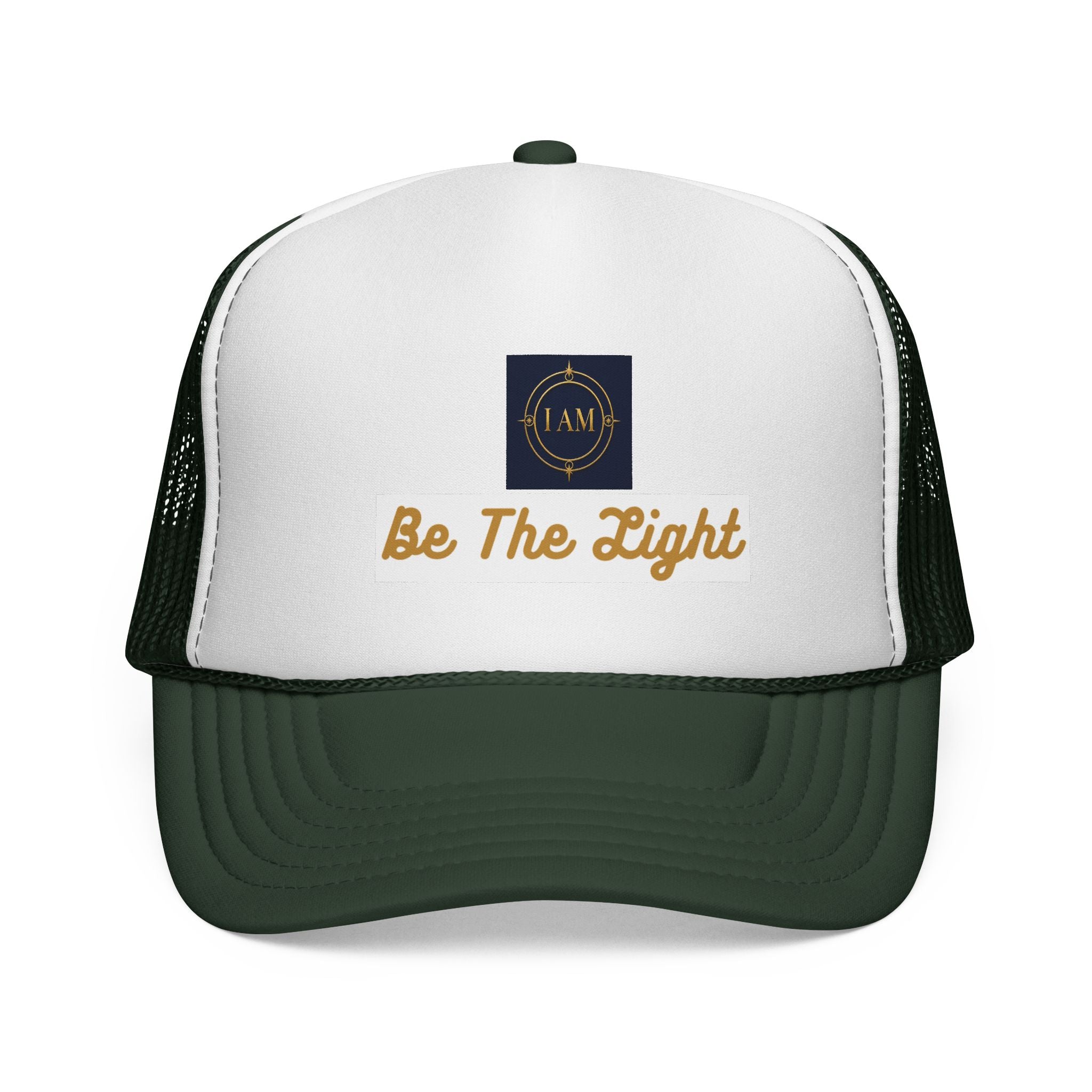 Be The Light Trucker Cap – Inspirational Mesh Baseball Hat