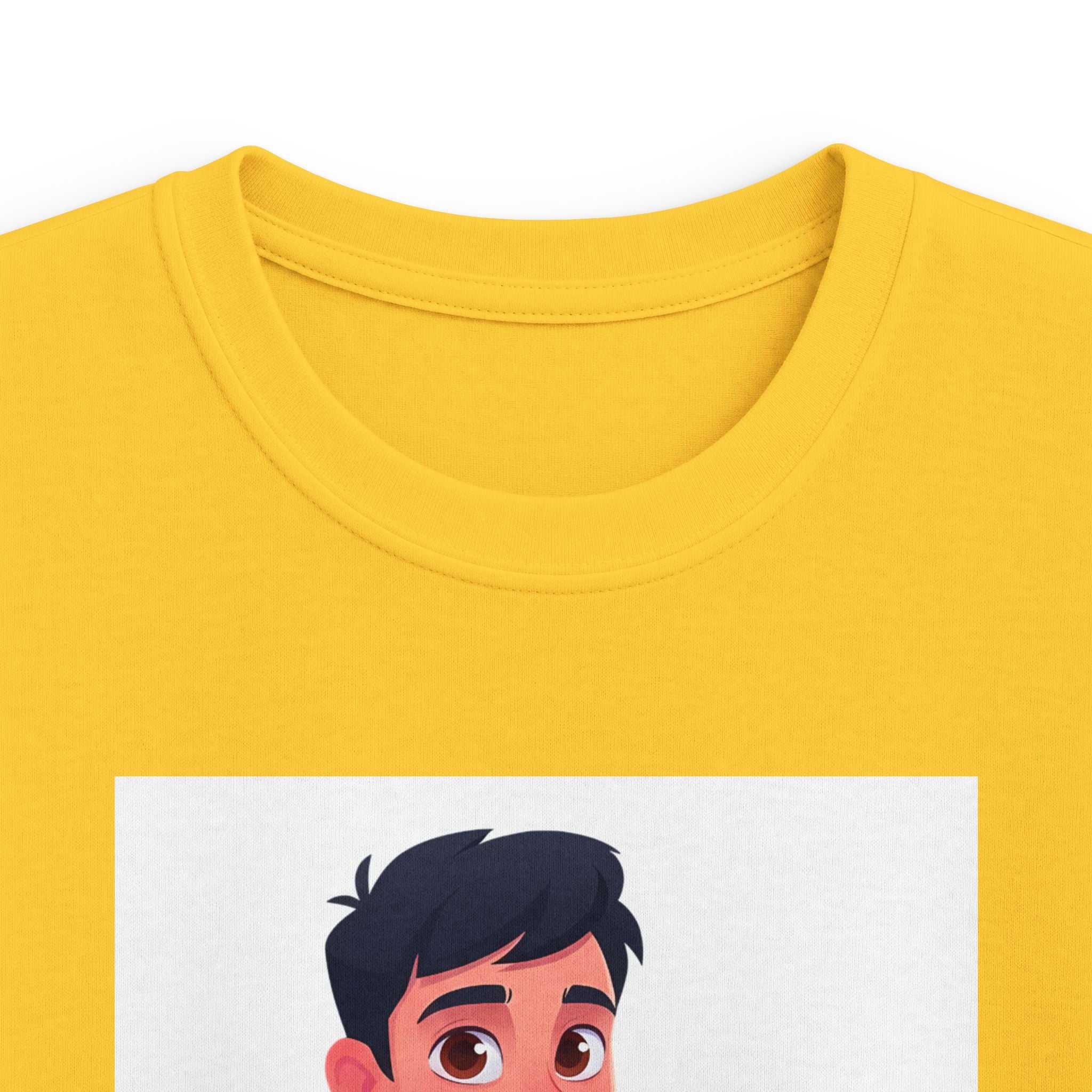 Kids Tee — Courageous Boy Graphic Shirt ("I Am Courageous")
