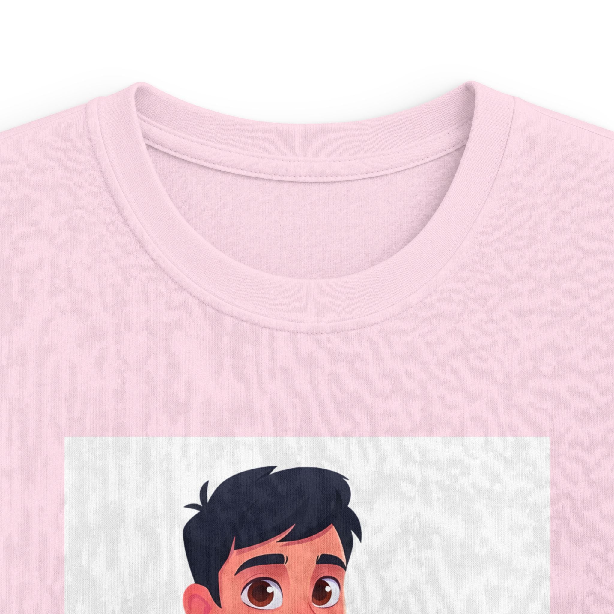 Kids Tee — Courageous Boy Graphic Shirt ("I Am Courageous")