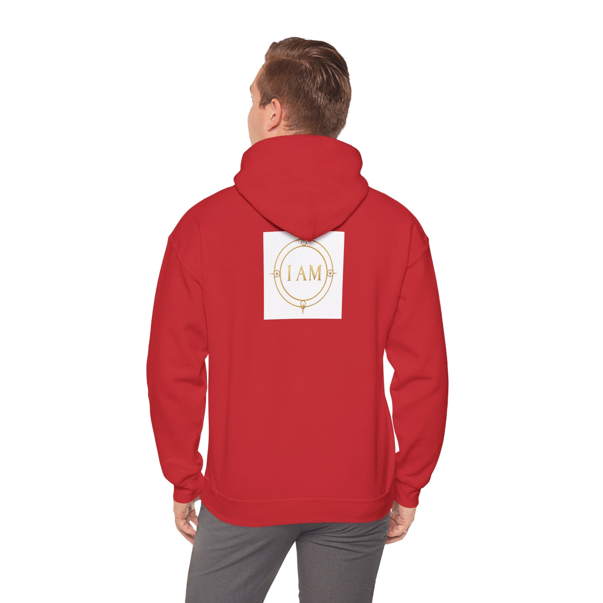 Midweight hooded Unisex sweatshirt