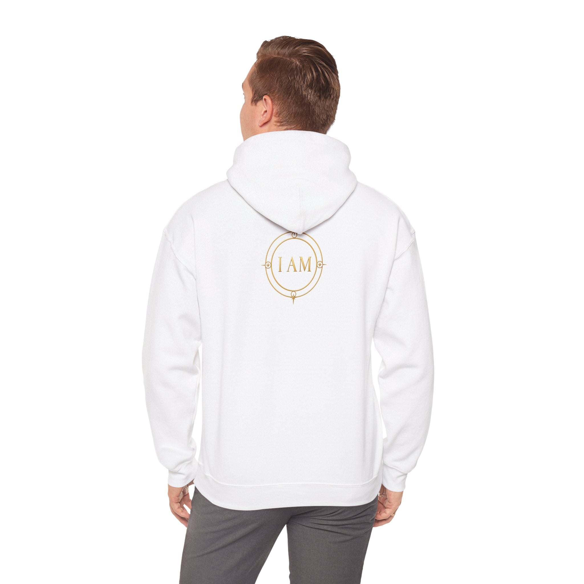 Midweight hooded Unisex sweatshirt