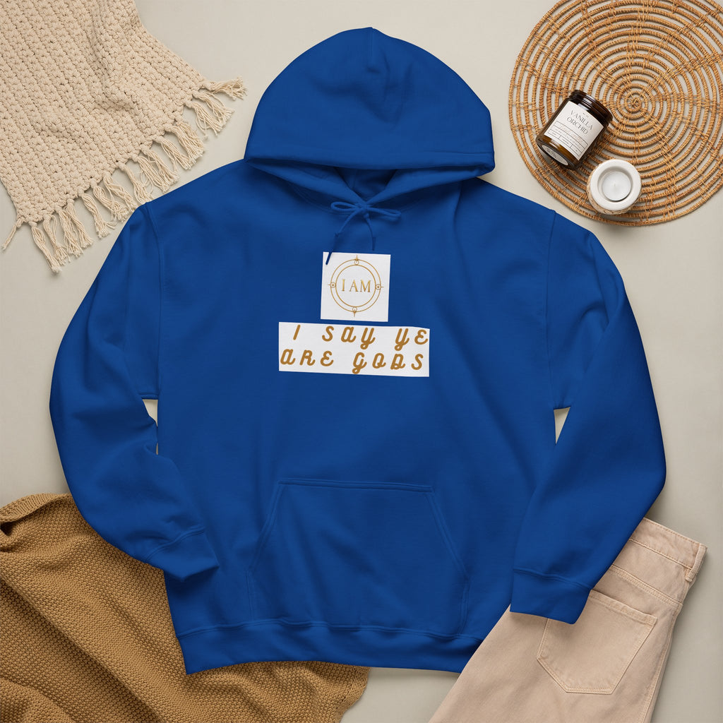 Midweight hooded Unisex sweatshirt