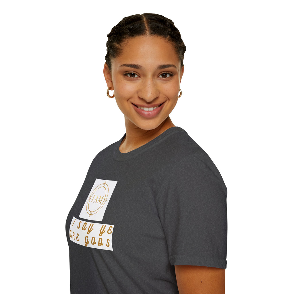 Unisex Softstyle T-Shirt — "I Say Ye Are Gods"