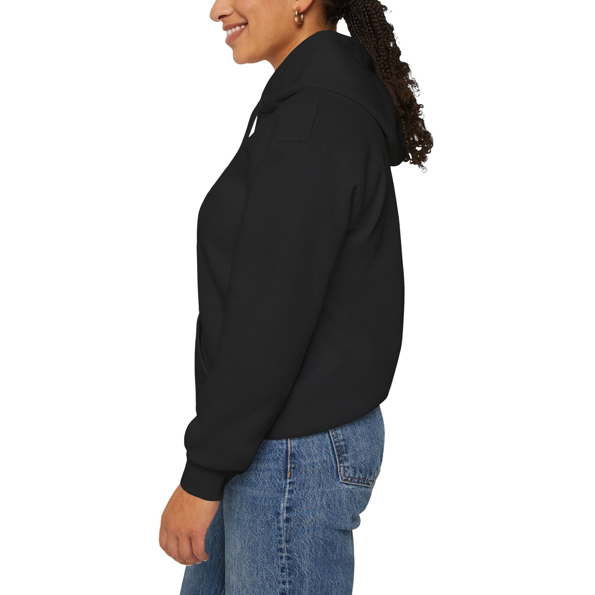 Midweight hooded Unisex sweatshirt