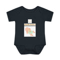 Luminous Baby Bodysuit — Cute Sleeping Infant Graphic Onesie