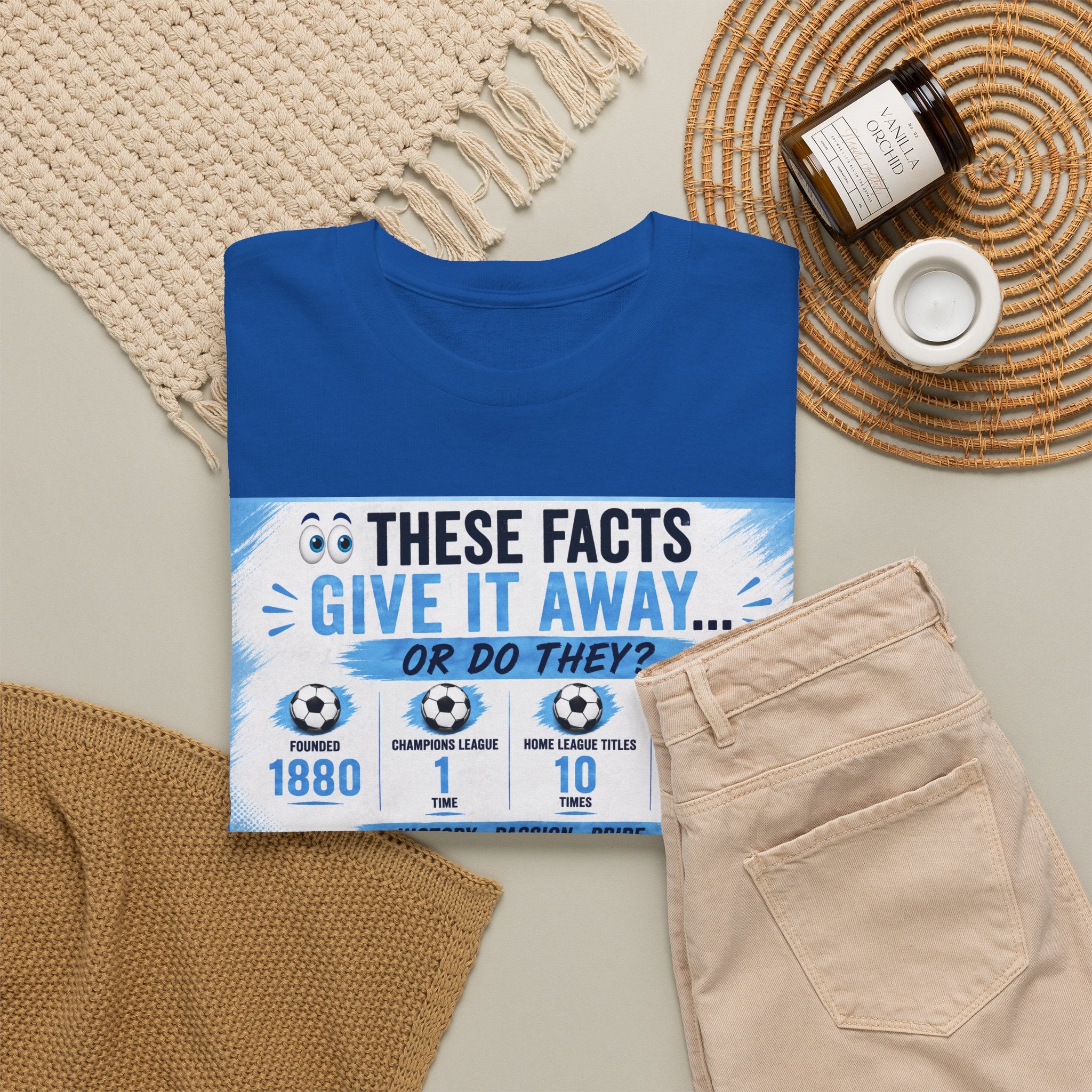 T-Shirt — “These Facts Give It Away… Or Do They?” Infographic Tee