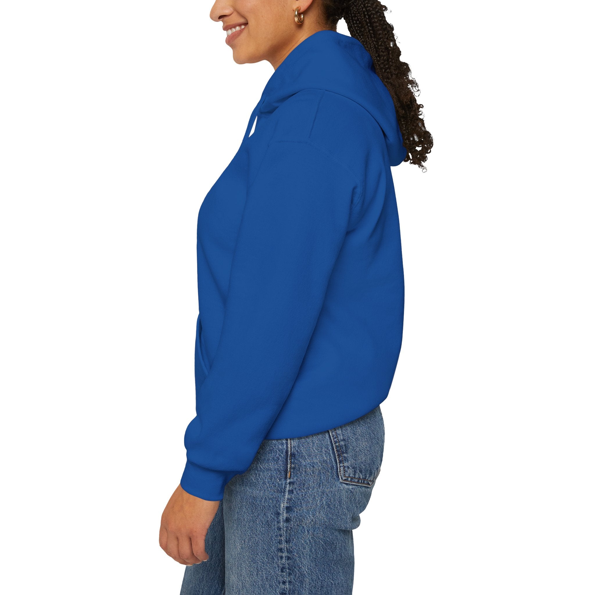 Midweight hooded Unisex sweatshirt