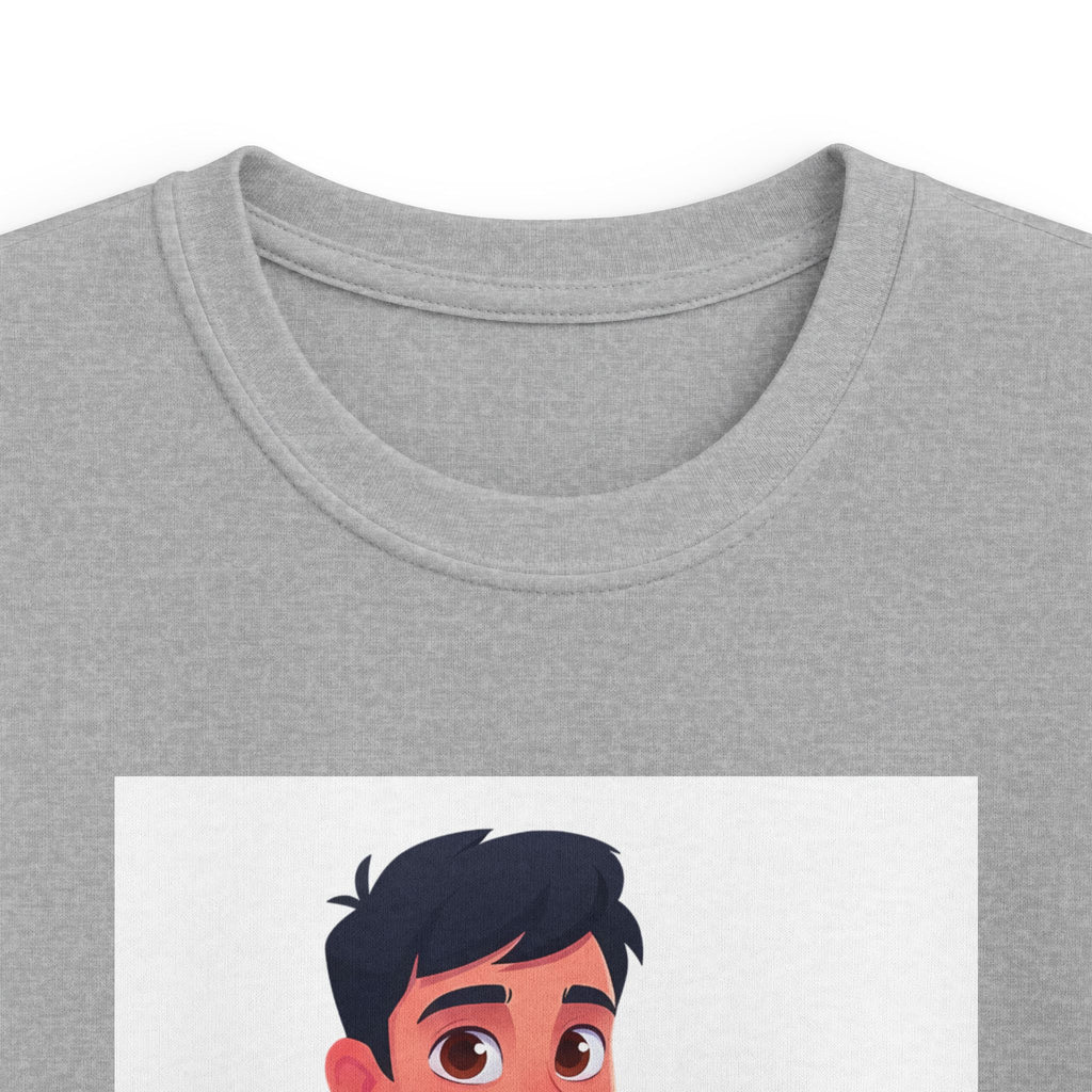 Kids Tee — Courageous Boy Graphic Shirt ("I Am Courageous")