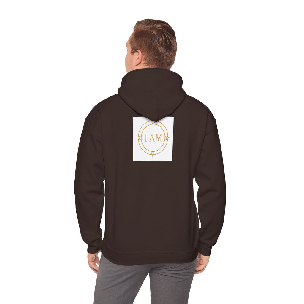 Midweight hooded Unisex sweatshirt