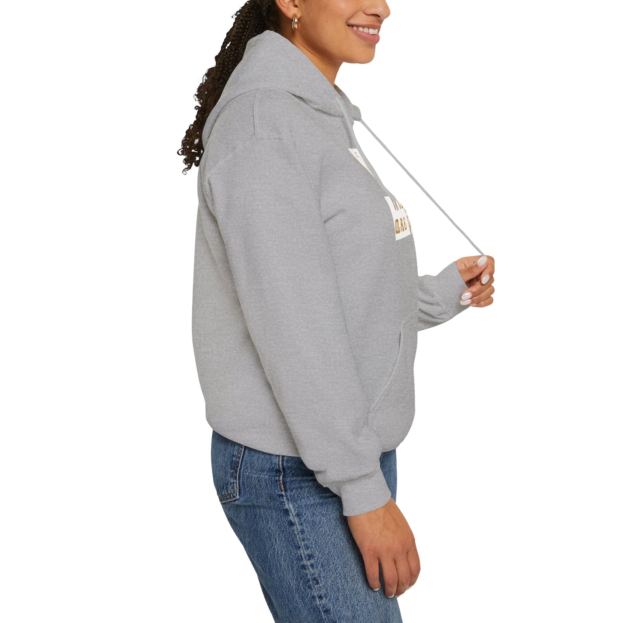 Midweight hooded Unisex sweatshirt