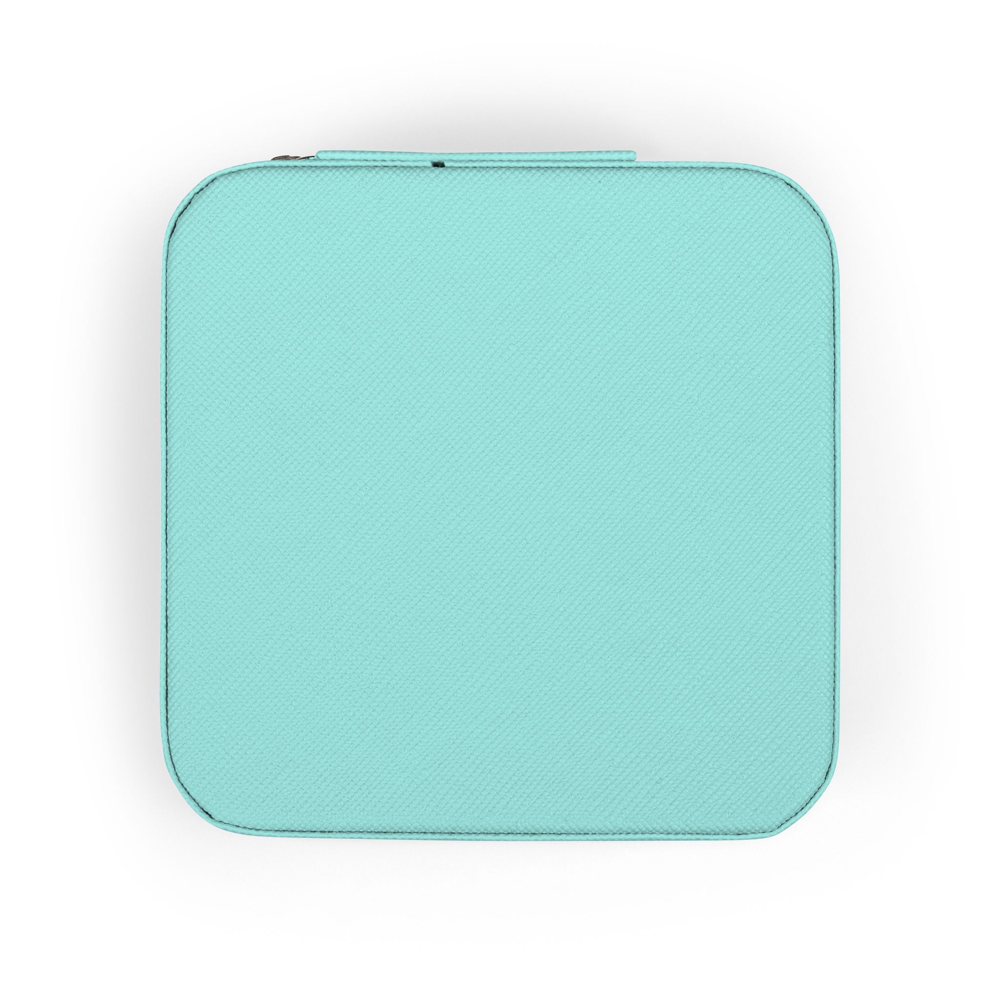 Compact Jewelry Travel Case — Portable Organizer with Ring Slots & Compartments ("Anything Ends Everything")
