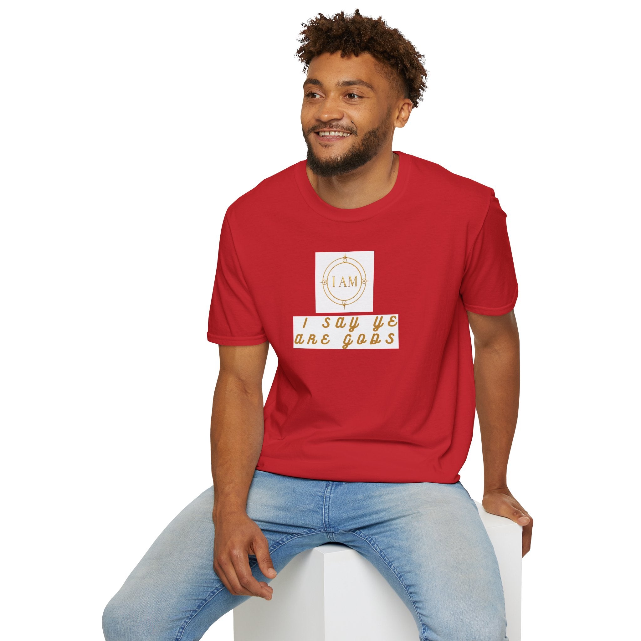 Unisex Softstyle T-Shirt — "I Say Ye Are Gods"