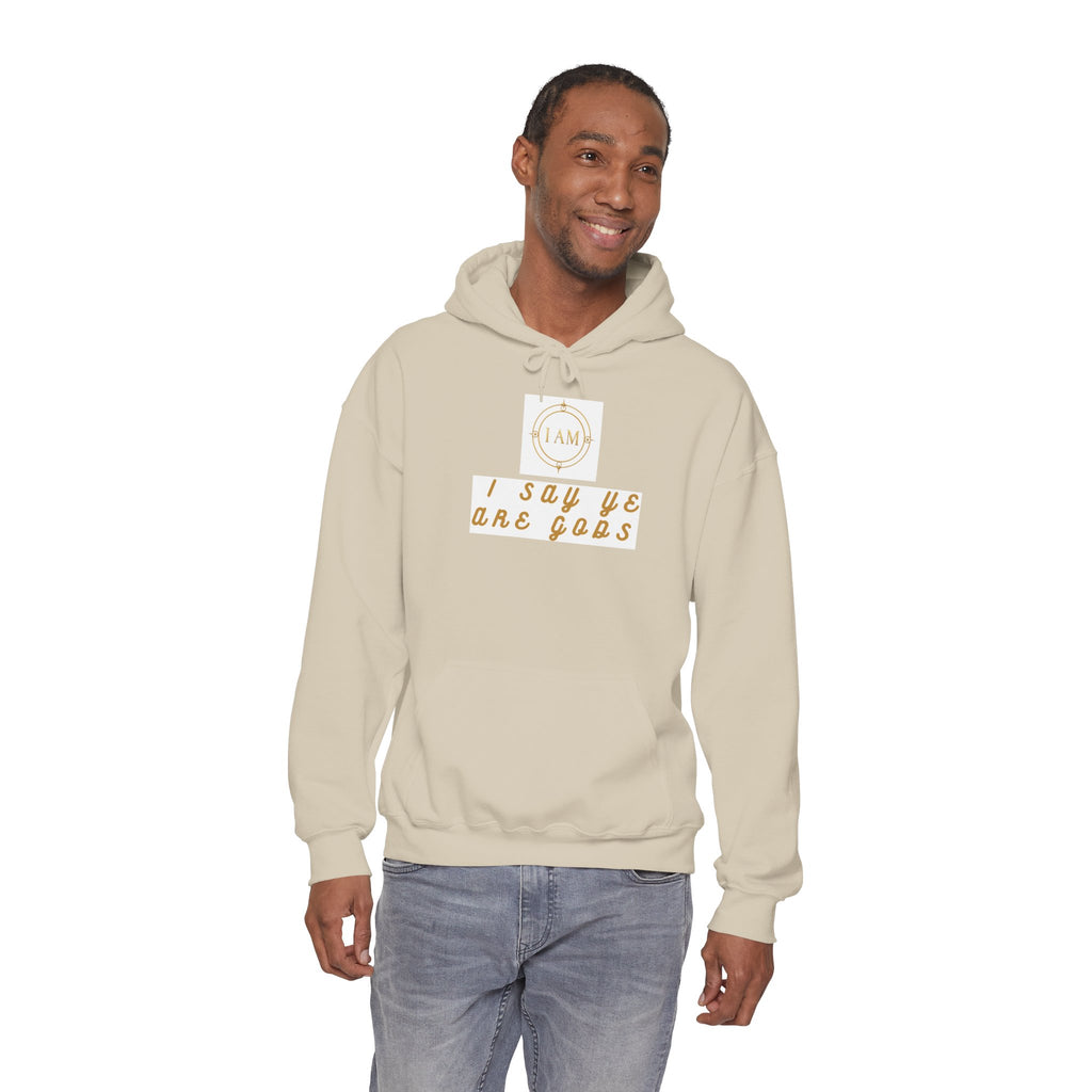 Midweight hooded Unisex sweatshirt