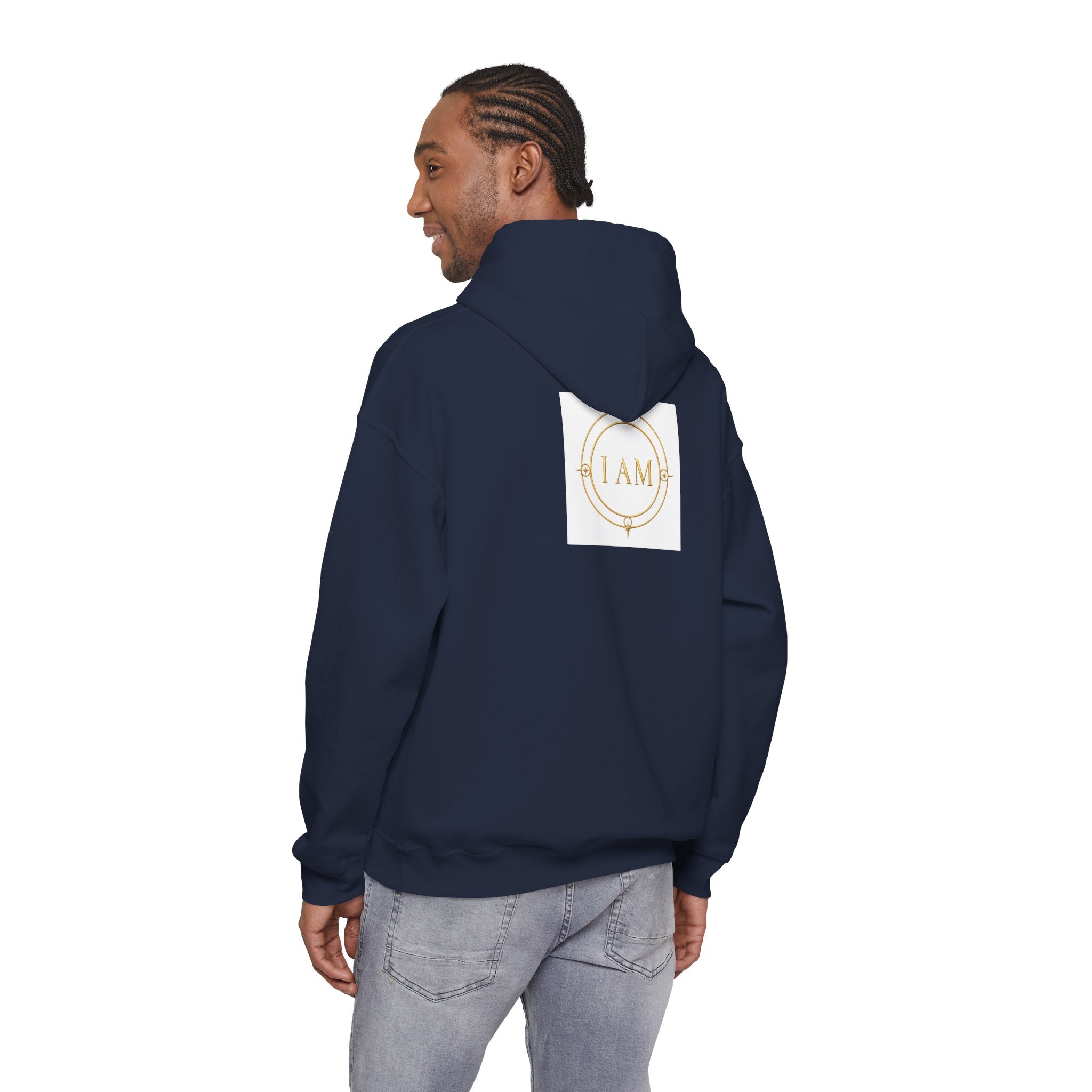 Midweight hooded Unisex sweatshirt
