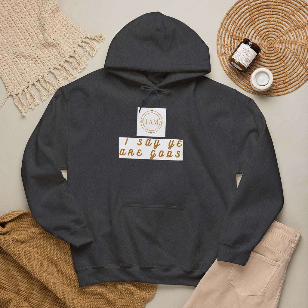 Midweight hooded Unisex sweatshirt