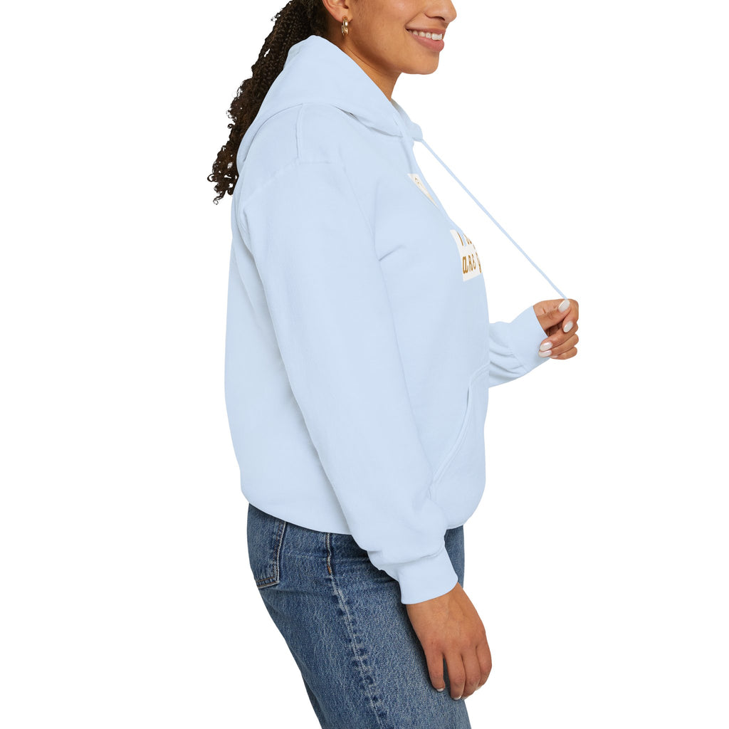 Midweight hooded Unisex sweatshirt